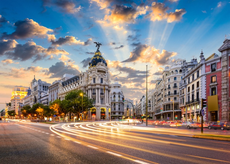 Madrid cityscape